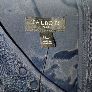 TALBOTS NAVY BLUE DRESS